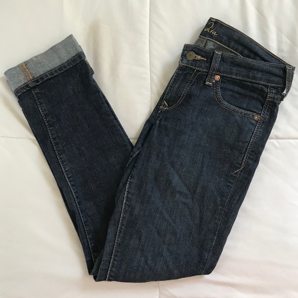 👖 3/$27 Dark Wash Straight Leg Jeans - Picture 2 of 5